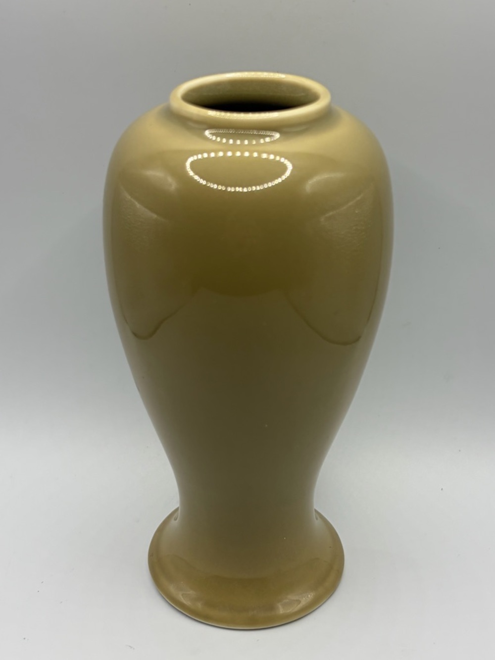 1997 Tiffany & Co. Vintage Tiffany Gallery Collection Glazed Ceramic Vase Vessel